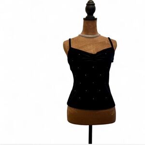 Black Women's Velvet Top